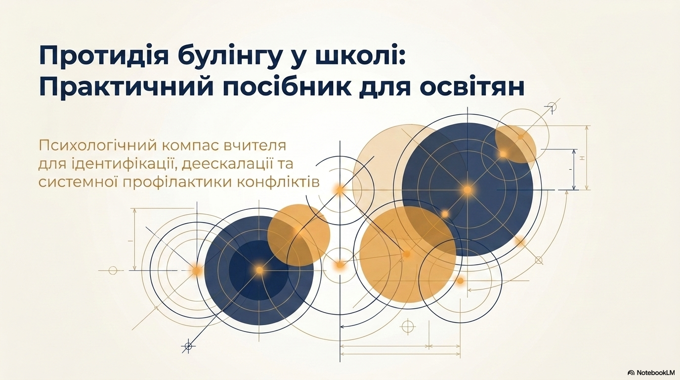 Протидія булінгу Anti Bullying Blueprint Slide 1 1